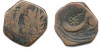 Cu anonymní mince z let 1857 - 1860