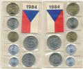 Ročníková sada mincí 1984