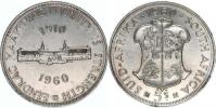 5 Shillings 1960 - 50. výročí unie         KM 55     Ag 500  28