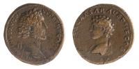 Antoninus Pius 138-161 sestertius R:Marcus Aurelius RIC.1215