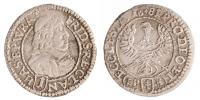 Vratislav bisk., Fridrich von Hessen 1671-1682 krejcar 1681 LPH Kopicki 6907