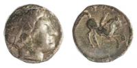 Makedonie,Philip II.359-336 AE18 L:Apollon R:jezdec, SNG.ANS 842,Sear 6698