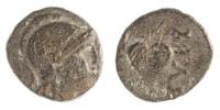 Pergamon království 282-133 AE10 L:Athena R:list