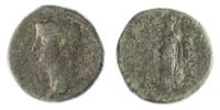 Řecko pod Římem,Claudius I.41-54 AE15 R:Athena