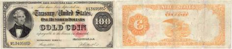 100 Dolar 1882 - GOLD CERTIFICATE