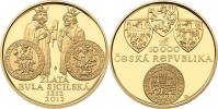 10000 Koruna (1 Unce) 2012 - Zlatá bula sicilská