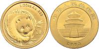 20 Yuan (1/20 Unce) 2003 - panda