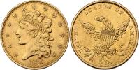 5 Dolar 1836 - hlava Liberty