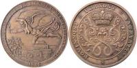 AE děkovná medaile poddaným z Náchod. panství 1866 -