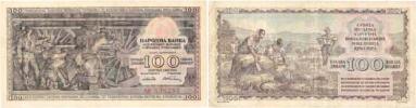 100 Dinár 1953