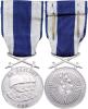 Stříbrná vojenská medaile Za zásluhy - londýnské vyd.