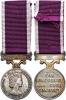 Elizabeth II. - miniatura Medaile za dlouholetou