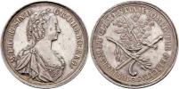 Fuchs - AR medaile na mír s Bavorskem b.l. (1745) -
