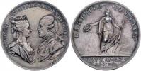AR medaile na návrat do Belgie 1791 - portréty proti