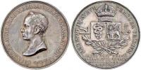 Manfredini - AR medaile na holdování v Miláně 1815 -