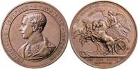 Lange - AE medaile na vítězství u Novary 23.3.1849 -