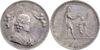 Hautsch - větší medaile na uherskou korunovaci 1687 -