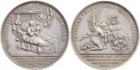 Hautsch - AR medaile na narození 29.X.1700 - anděl