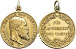 Wilhelm II. - medaile za statečnost a zásluhy