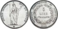5 Lira 1848 M