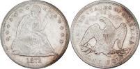 Dolar 1871 - sedící Liberty