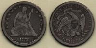 1/4 Dolar 1876 CC - sedící Liberty