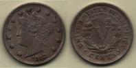 5 Cent 1912 (CuNi) - hlava Liberty