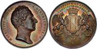 Lange - AR portrétní medaile 1846 - poprsí zprava