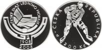 200 Kč 2008 - Český svaz ledního hokeje       orig. etue