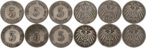5 Pfennig 1897 D