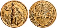 Medaile na XI. německé spolkové střelby 1894