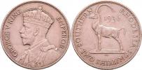 2 Shillings 1936