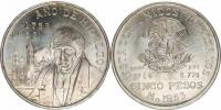 5 Pesos 1953 Mo - Hidalgo