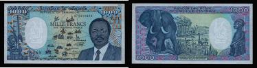 1000 Francs 1992