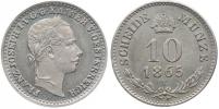 10 Krejcar 1865 V_R!