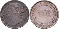 10 Cents 1872 H