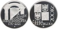 200 Kč 2001 - Dientzenhofer     kapsle