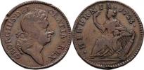 1/2 Penny 1723 - Hibernia