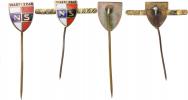 "N S" VLASTI ZDAR - (Národní souručenství)    2 ks - rúzné