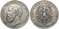 5 Mark 1875 G           KM 263