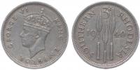 3 Pence 1940 (Ag 0
