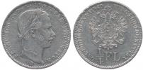 1/4 Zlatník 1860 B