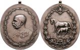 Jauner - AR oválná premijní medaile za chov koní b.l.