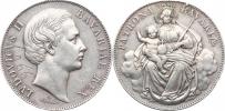 Tolar spolkový 1866 - Madona        KM 489  -v Av. jemně dorýt le