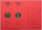 Karta (certifikát) pro minci 2500 Kč 1995 - tolar Moravských stavů