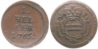 Cu Haléř 1765