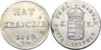 Hat = 6 Krajczár 1849 NB_dr. hry.