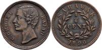 1/4 Cent 1896 H