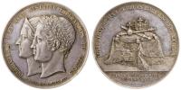 Medaile na korunovaci v Praze 1836 s Annou