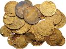 Konvolut zlatých mincí - různé nominály a ročníky -